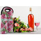 Watercolor Peonies Double Wine Tote - LIFESTYLE (new)