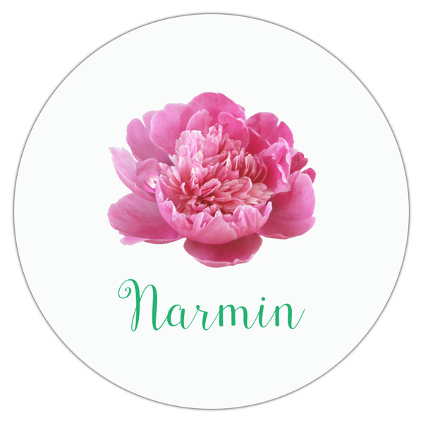 Watercolor Peonies Drink Topper - XSmall - Single