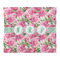 Watercolor Peonies Duvet Cover - King - Front