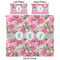 Watercolor Peonies Duvet Cover Set - King - Approval