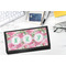 Watercolor Peonies DyeTrans Checkbook Cover - LIFESTYLE