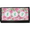 Watercolor Peonies Canvas Checkbook Cover (Personalized)