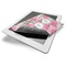 Watercolor Peonies Electronic Screen Wipe - iPad