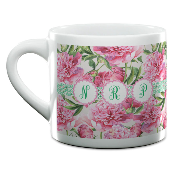 Watercolor Peonies Espresso Cup - 6oz (Double Shot) (MAIN)