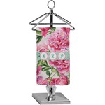 Watercolor Peonies Finger Tip Towel - Full Print (Personalized)