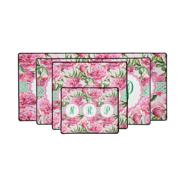 Watercolor Peonies Gaming Mats - PARENT/MAIN