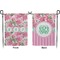 Watercolor Peonies Garden Flag - Double Sided Front and Back