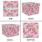 Watercolor Peonies Gift Boxes with Lid - Canvas Wrapped - XX-Large - Approval