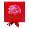 Watercolor Peonies Gift Boxes with Magnetic Lid - Red - Approval