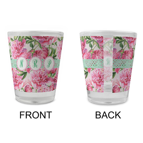 Watercolor Peonies Glass Shot Glass - Standard - APPROVAL
