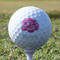 Watercolor Peonies Golf Ball - Branded - Tee