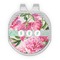 Watercolor Peonies Golf Ball Hat Marker Hat Clip