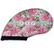Watercolor Peonies Golf Club Covers - FRONT
