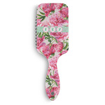 Watercolor Peonies Hair Brushes (Personalized)