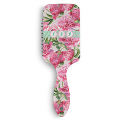 Watercolor Peonies Hair Brushes (Personalized)