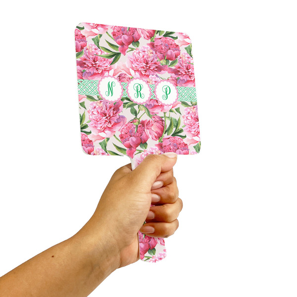 Watercolor Peonies Hand Mirrors - Alt View