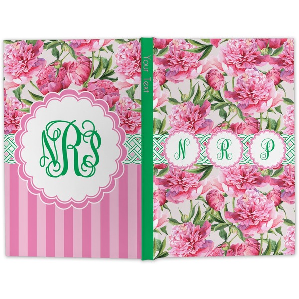 Watercolor Peonies Hard Cover Journal - Apvl