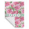 Watercolor Peonies House Flags - Single Sided - FRONT FOLDED