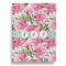 Watercolor Peonies House Flags - Single Sided - FRONT