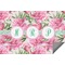 Watercolor Peonies Indoor / Outdoor Rug - 3'x5' (Personalized)