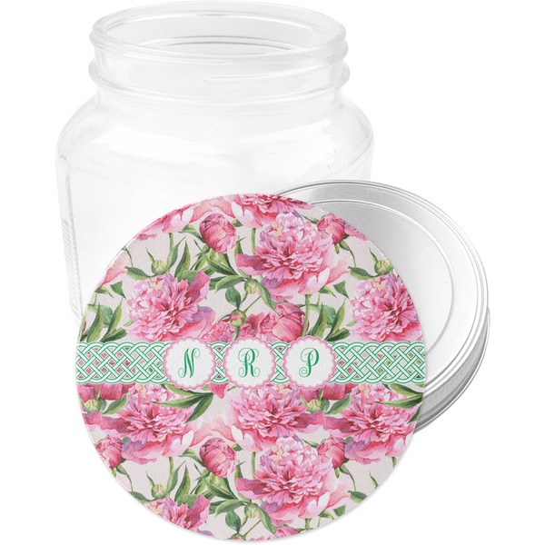 Watercolor Peonies Jar Opener - Main