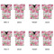 Watercolor Peonies Jersey Bottle Cooler - Set of 4 - APPROVAL
