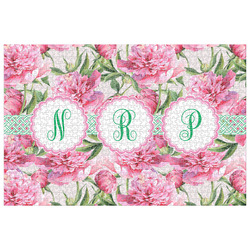Watercolor Peonies 1014 pc Jigsaw Puzzle (Personalized)
