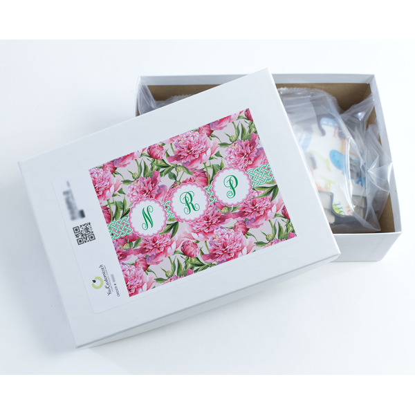 Watercolor Peonies Jigsaw Puzzle 30 Piece - Box