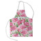 Watercolor Peonies Kid's Apron - Small (Personalized)