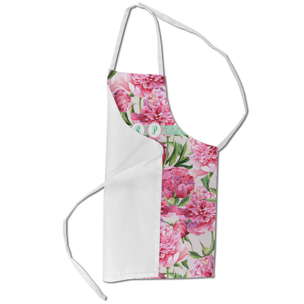 Watercolor Peonies Kid's Aprons - Small - Main