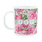 Watercolor Peonies Plastic Kids Mug (Personalized)