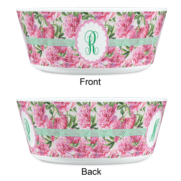 Watercolor Peonies Kids Bowls - APPROVAL