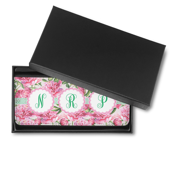Watercolor Peonies Ladies Wallet - in box