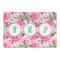 Watercolor Peonies Large Rectangle Car Magnets- Front/Main/Approval