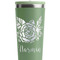 Watercolor Peonies Light Green RTIC Everyday Tumbler - 28 oz. - Close Up