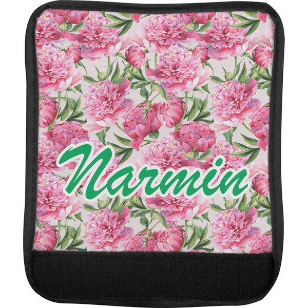 Watercolor Peonies Luggage Handle Wrap (Approval)