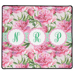 Watercolor Peonies XL Gaming Mouse Pad - 18" x 16" (Personalized)