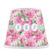 Watercolor Peonies Poly Film Empire Lampshade - Front View
