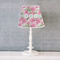 Watercolor Peonies Poly Film Empire Lampshade - Lifestyle