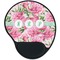 Watercolor Peonies Mouse Pad with Wrist Support - Main