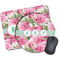 Watercolor Peonies Mouse Pad (Personalized)