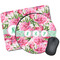 Watercolor Peonies Mouse Pads - Round & Rectangular
