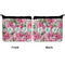 Watercolor Peonies Neoprene Coin Purse - Front & Back (APPROVAL)