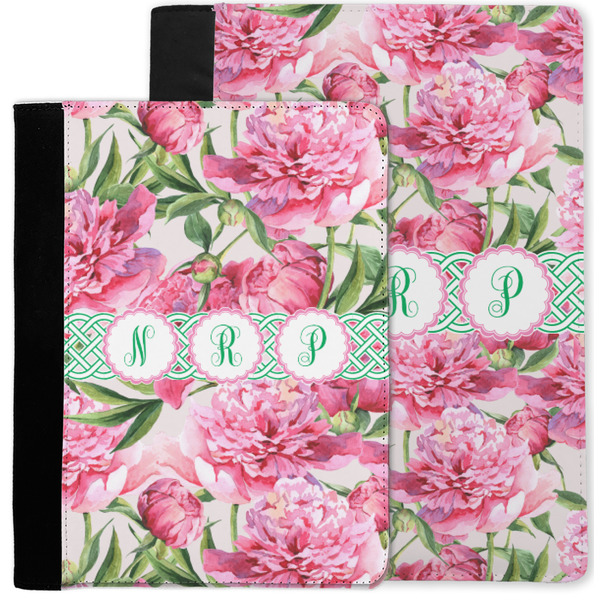 Watercolor Peonies Notebook Padfolio - MAIN