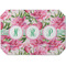 Watercolor Peonies Octagon Placemat - Single front
