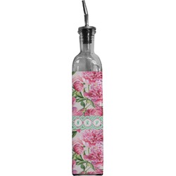 Watercolor Peonies Oil Dispenser Bottle (Personalized)