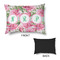 Watercolor Peonies Outdoor Dog Beds - Medium - APPROVAL