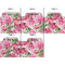 Watercolor Peonies Page Dividers - Set of 5 - Approval