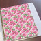 Watercolor Peonies Page Dividers - Set of 5 - In Context