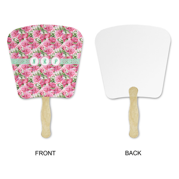 Watercolor Peonies Paper Fans - Approval